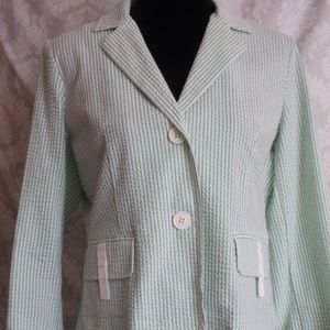 IZOD Cropped Blazer M New without tag